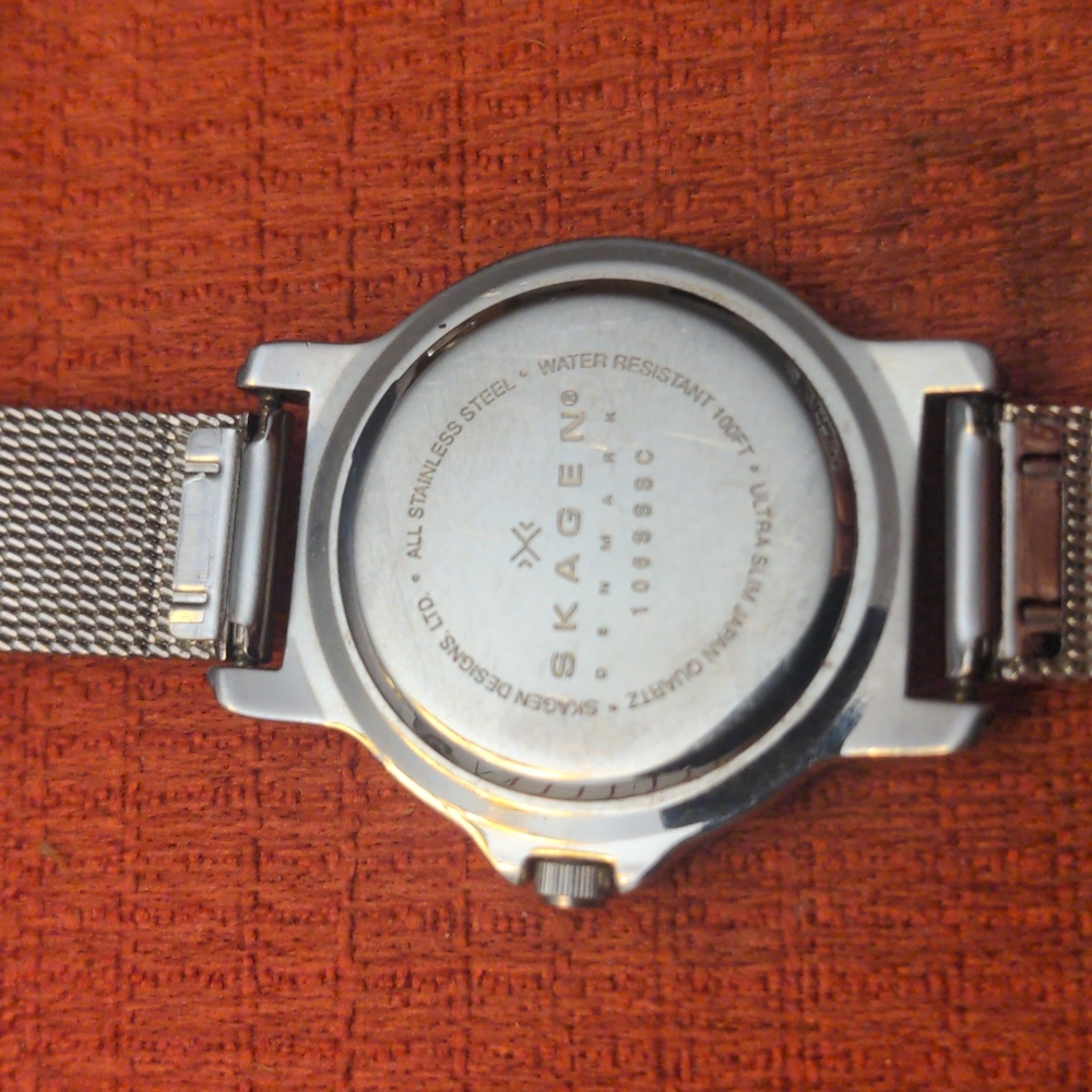 Skagen Watch With Second Hand, Date Function, Ori… - image 4